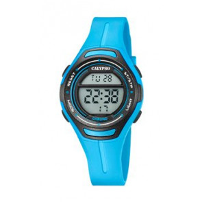 Uhrenarmband Calypso K5727-4 Silikon Blau