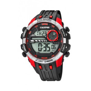 Uhrenarmband Calypso K5729-4 Kunststoff Schwarz 21mm