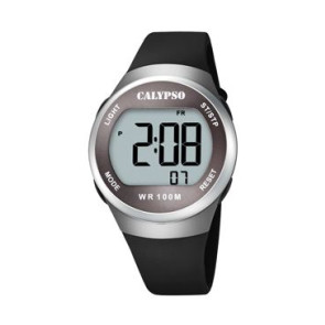 Uhrenarmband Calypso K5786-4 Kautschuk Schwarz