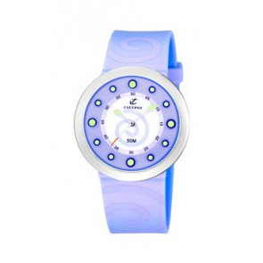 Uhrenarmband Calypso K6051-3 Kautschuk Lila