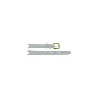 Uhrenarmband Kate Spade New York KSW1117 Leder Weiss 6mm