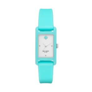 Uhrenarmband Kate Spade New York KSW1277 Silikon Blau 13mm