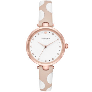 Uhrenarmband Kate Spade New York KSW1450 Leder Zweifarbig