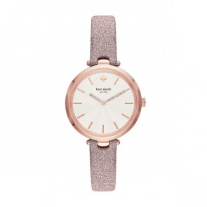 Uhrenarmband Kate Spade New York KSW1474 Leder Rosa