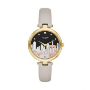 Uhrenarmband Kate Spade New York KSW1481 Leder Grau