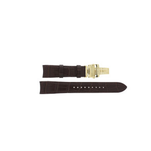 Uhrenarmband Seiko SRX014P1 / 5D88-0AG0 / L0C8012K0 Leder Braun 21mm