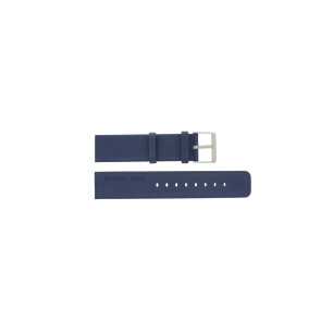 Uhrenarmband Rolf Cremer LB027.05 / Spirale Leder Blau 20mm