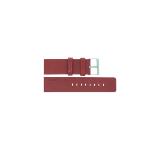 Uhrenarmband Rolf Cremer LB110.06 / Arch Leder Rot 24mm