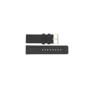 Uhrenarmband Rolf Cremer LB110.01 / Arch Leder Schwarz 24mm