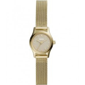 Uhrenarmband Fossil LE1050 Stahl Vergoldet 10mm