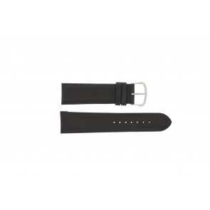 Uhrenarmband Universal E.5316 Leder Dunkelbraun 20mm
