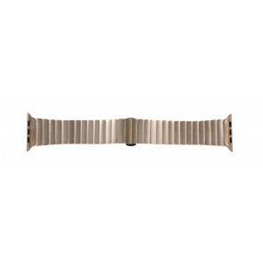 Apple (Ersatzmodell) Uhrenarmband LS-AB-107 Stahl Gold (Rosa) 42mm 