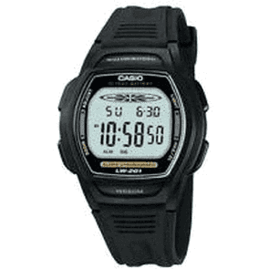 Casio Uhrenarmband 10177113 Kunststoff Schwarz 15mm