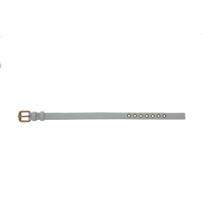 Uhrenarmband Marc by Marc Jacobs MBM1250 Leder Weiss 10mm