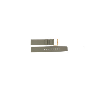 Uhrenarmband Marc by Marc Jacobs MBM1266 / MBM3244 Leder Taupe 18mm