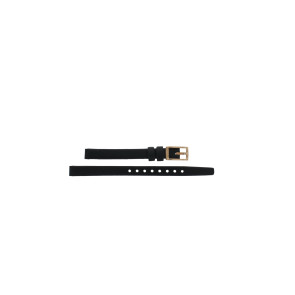 Uhrenarmband Marc by Marc Jacobs MBM1352 Leder Schwarz 8mm