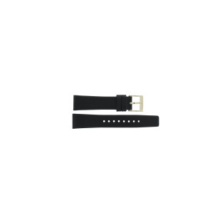 Uhrenarmband Marc by Marc Jacobs MBM1357 Leder Schwarz 18mm