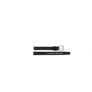 Uhrenarmband Marc by Marc Jacobs MBM1392 Leder Schwarz 10mm