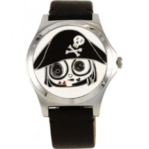 Uhrenarmband Marc by Marc Jacobs MBM2041 Leder Schwarz 22mm