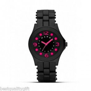 Uhrenarmband Marc by Marc Jacobs MBM2530 Stahl Schwarz 18mm