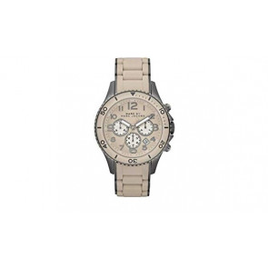 Uhrenarmband Marc by Marc Jacobs MBM2580 Stahl Beige 22mm