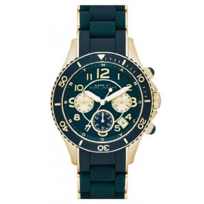Uhrenarmband Marc by Marc Jacobs MBM2597 Stahl Grün 20mm
