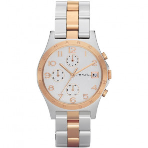 Uhrenarmband Marc by Marc Jacobs MBM3070 Rostfreier Stahl Zweifarbig 18mm