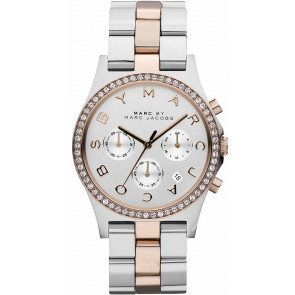Uhrenarmband Marc by Marc Jacobs MBM3106 Stahl Zweifarbig 20mm