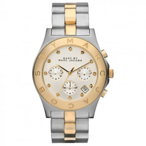 Uhrenarmband Marc by Marc Jacobs MBM3177 Stahl Zweifarbig 20mm