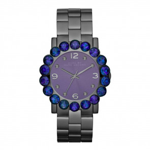 Uhrenarmband Marc by Marc Jacobs MBM3224 Stahl Anthrazitgrau 20mm