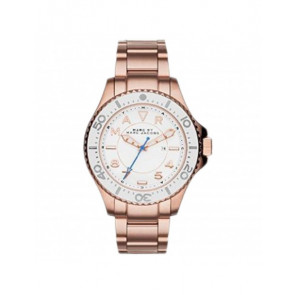 Uhrenarmband Marc by Marc Jacobs MBM3409 Rostfreier Stahl Rosé 18mm