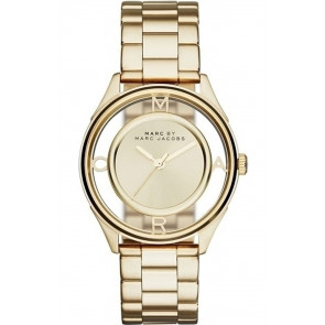 Uhrenarmband Marc by Marc Jacobs MBM3413 Rostfreier Stahl Vergoldet 18mm