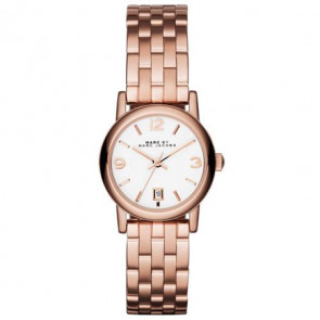 Uhrenarmband Marc by Marc Jacobs MBM3438 Stahl Rosé 14mm
