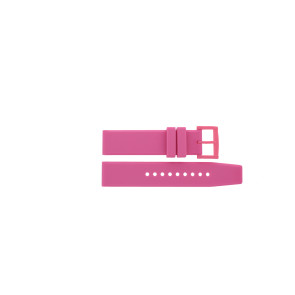 Uhrenarmband Marc by Marc Jacobs MBM4023 Silikon Rosa 20mm