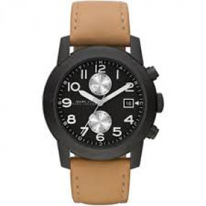 Uhrenarmband Marc by Marc Jacobs MBM5053 Leder Braun 24mm