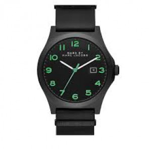 Uhrenarmband Marc by Marc Jacobs MBM5062 Leder Schwarz 22mm