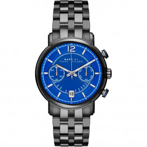 Uhrenarmband Marc by Marc Jacobs MBM5064 Stahl Anthrazitgrau 22mm