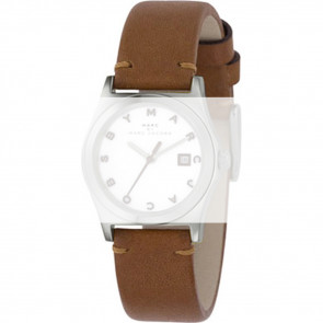 Uhrenarmband Marc by Marc Jacobs MBM9001 Leder Braun 16mm