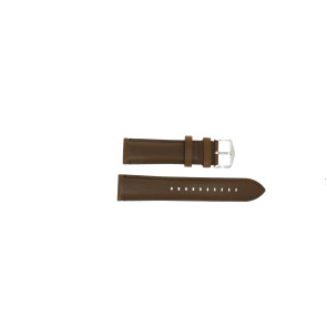 Uhrenarmband Fossil ME3110 / TOWNSMEN Leder Braun 22mm