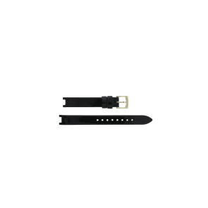 Uhrenarmband Marc by Marc Jacobs MJ1487 Leder Schwarz 12mm