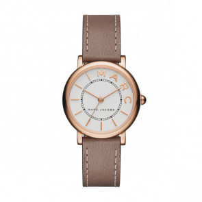 Uhrenarmband Marc by Marc Jacobs MJ1538 Leder Beige 14mm
