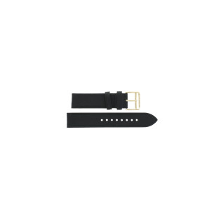 Uhrenarmband Marc by Marc Jacobs MJ1615 Leder Schwarz 18mm