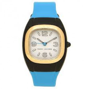 Uhrenarmband Marc by Marc Jacobs MJ1649 Silikon Blau