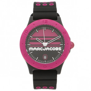 Uhrenarmband Marc by Marc Jacobs MJ1652 Silikon Schwarz 18mm