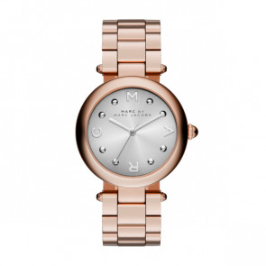 Uhrenarmband Marc by Marc Jacobs MJ3449 Rostfreier Stahl Rosé 18mm