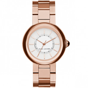 Uhrenarmband Marc by Marc Jacobs MJ3466 Stahl Rot 18mm