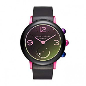 Uhrenarmband Marc by Marc Jacobs MJT1003 Silikon Schwarz 20mm