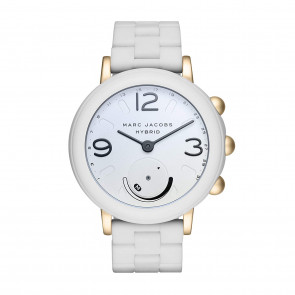 Uhrenarmband Marc by Marc Jacobs MJT1004 Stahl Weiss 20mm