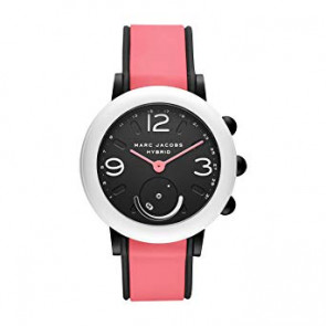 Uhrenarmband Marc by Marc Jacobs MJT1009 Silikon Rosa 20mm