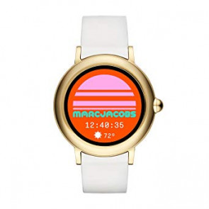 Uhrenarmband Marc by Marc Jacobs MJT2000 Silikon Weiss 20mm
